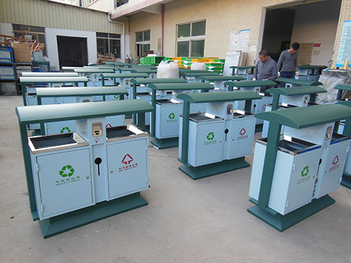    欣方圳戶外垃圾桶遠(yuǎn)銷(xiāo)上海普陀區(qū)