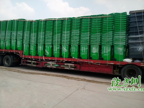 欣方圳塑料環保垃圾桶，天津市場銷量倍增