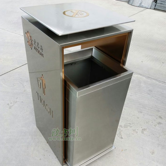 室內(nèi)不銹鋼垃圾桶-欣方圳室內(nèi)不銹鋼垃圾桶廠家