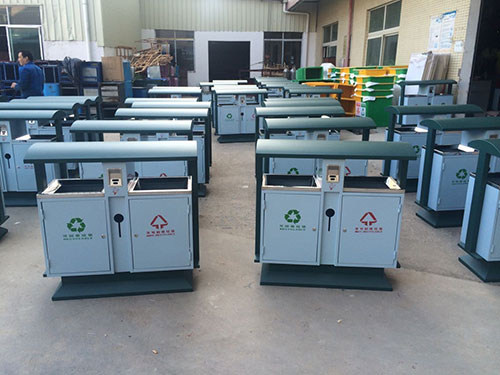    欣方圳戶外垃圾桶遠(yuǎn)銷(xiāo)上海普陀區(qū)