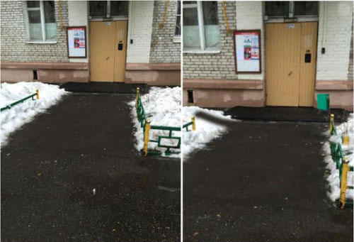 俄羅斯居民投訴戶外公共垃圾箱丟失，政府官員竟然P圖回應